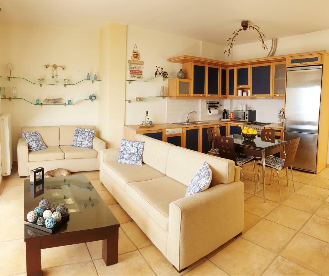 Derveni Seaside Apartments "Penthouse" Luaran gambar